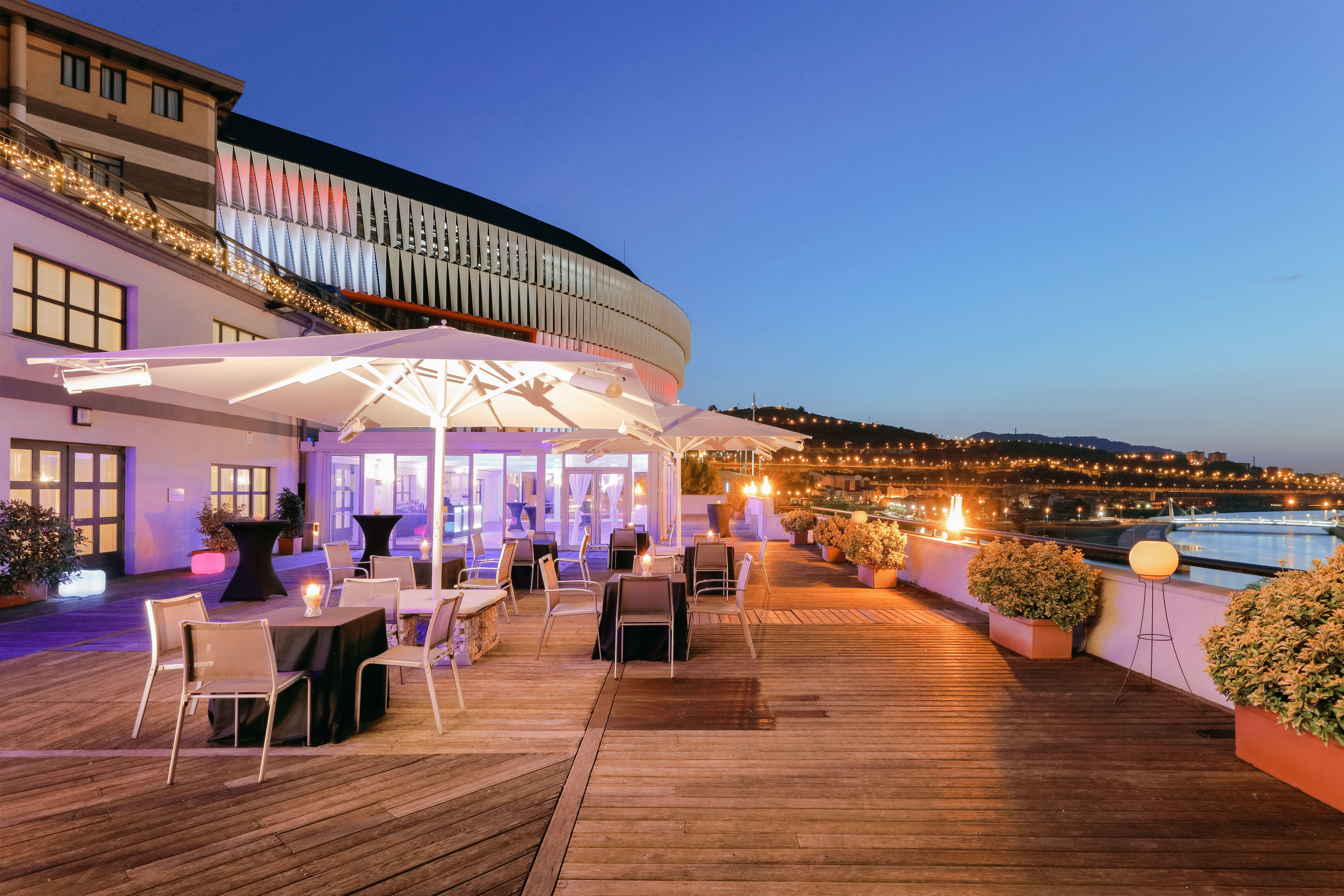 Abba Euskalduna Hotel Bilbao Exterior foto